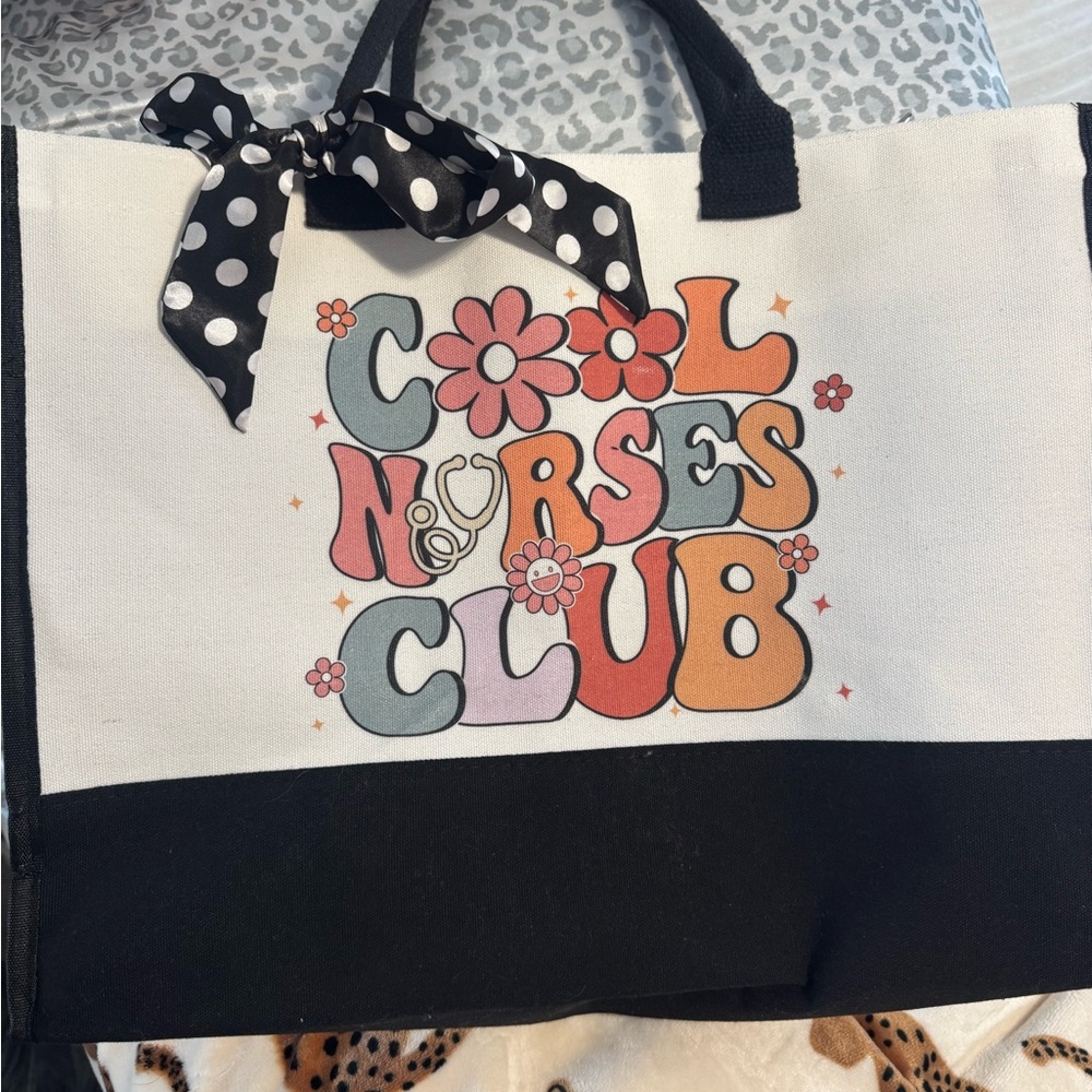 Cool Nurses Club Tote Bag